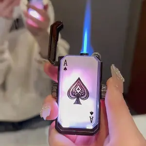 Unique Poker Card Design Lighter - No Butane, Pure Style