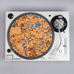 Turntable Lab: Colored Cork Record Mat Turntable Lab: Colored Cork Record Mat