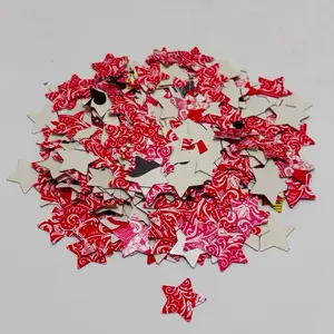 364pc (1/2 Deck) Hand-Punched Playing Card Star Confetti