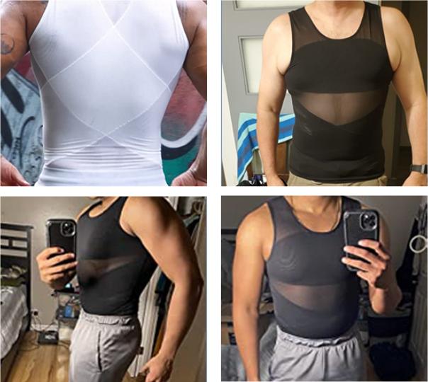 Men's Compression Shirt Body Shaper Vest Tight Tummy Underwear Tank Top Smoothing Chest Shapewear Breathable Workout Gym Tank Sports Clothing Men's Compression Shirt Body Shaper Vest Tight Tummy Underwear Tank Top Smoothing Chest Shapewear Breathable Workout Gym Tank Sports Clothing