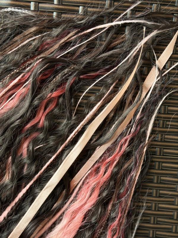 Black Pink DE Dreads Ombre