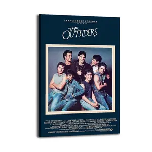 The Outsiders Canvas Aesthetic For The Bedroom Wall Sitting Room Dormitory Wall Office Wall Poster Decorative Painting Canvas Wall