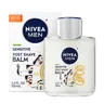 NIVEA Men Sensitive Alcohol-Free Aftershave Balm - 3.3 oz, Hydrating, Fast-Absorb Daily Moisturizer with Tapioca Starch, Maltodextrin, Chamomile, Panthenol for Stubble Itch Relief & Smooth Skin