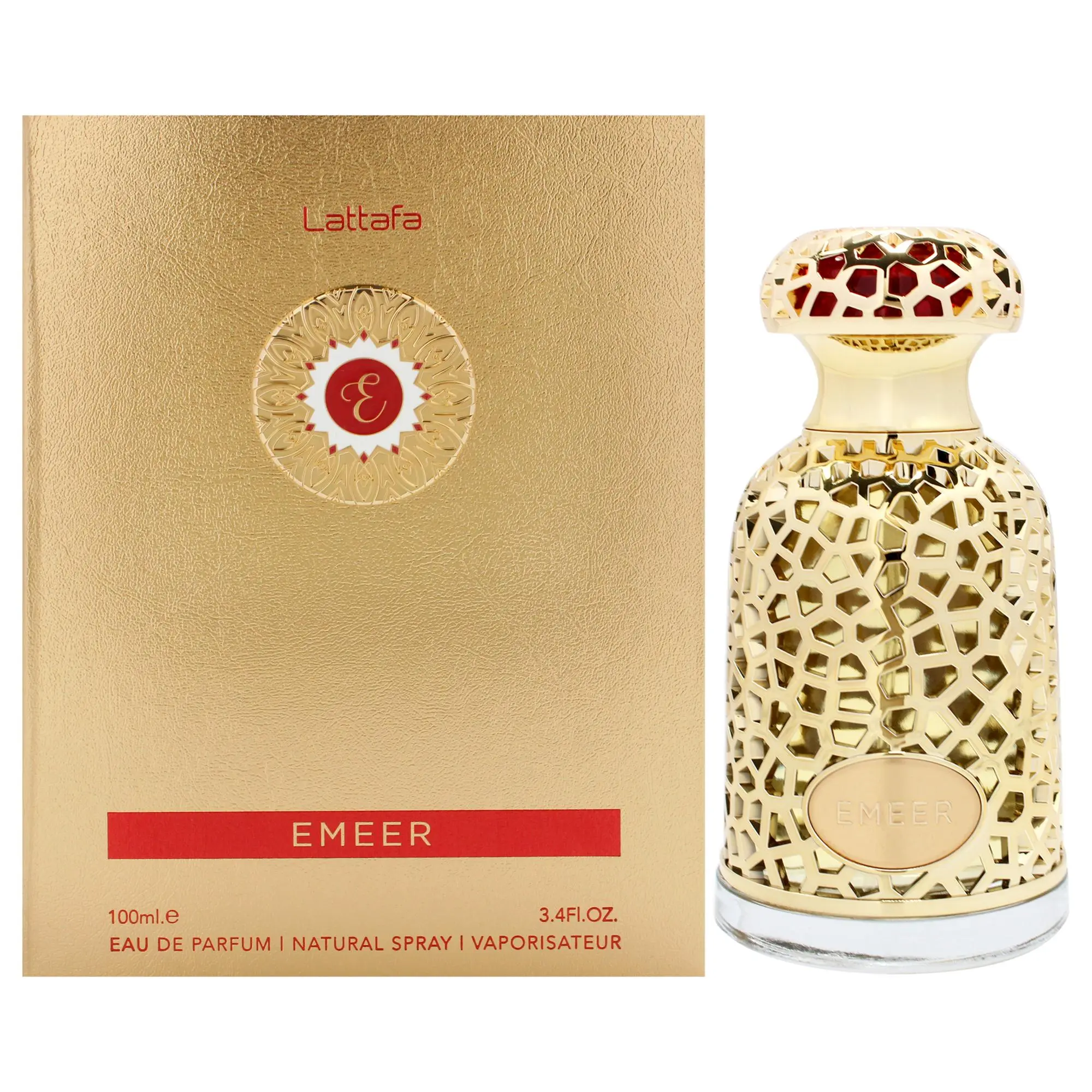 Emeer by Lattafa for Unisex - 3.4 oz EDP Spray