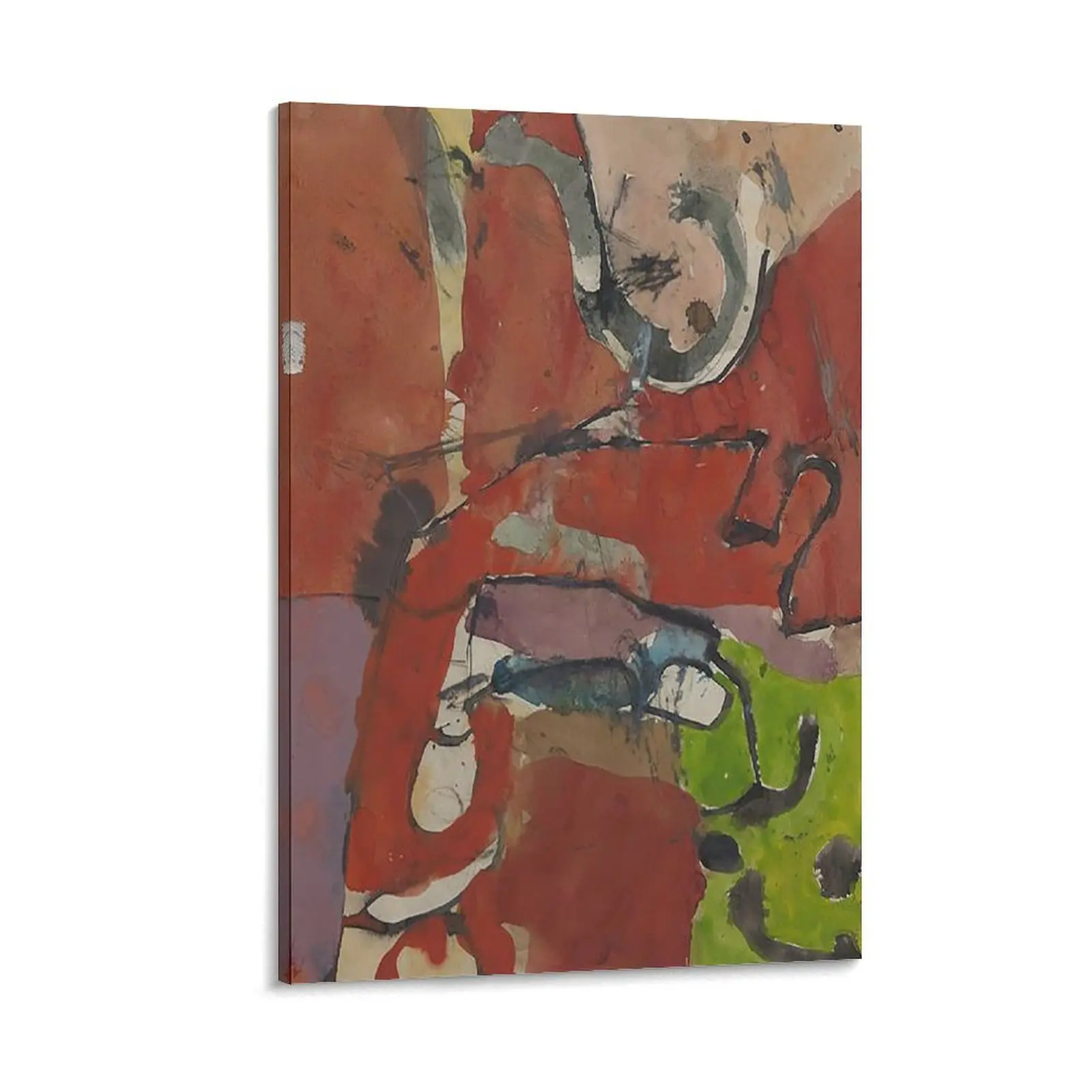 Richard Diebenkorn  Canvas Famous Paintings Poster (20) Poster Canvas Wall Art For Bedroom Decor Bar Office Room Decor Gift
