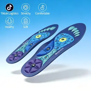 220+ lbs Plantar Fasciitis Insoles High Arch Support, Shock Absorption Insoles Reduce Fatigue for All Day Working massage