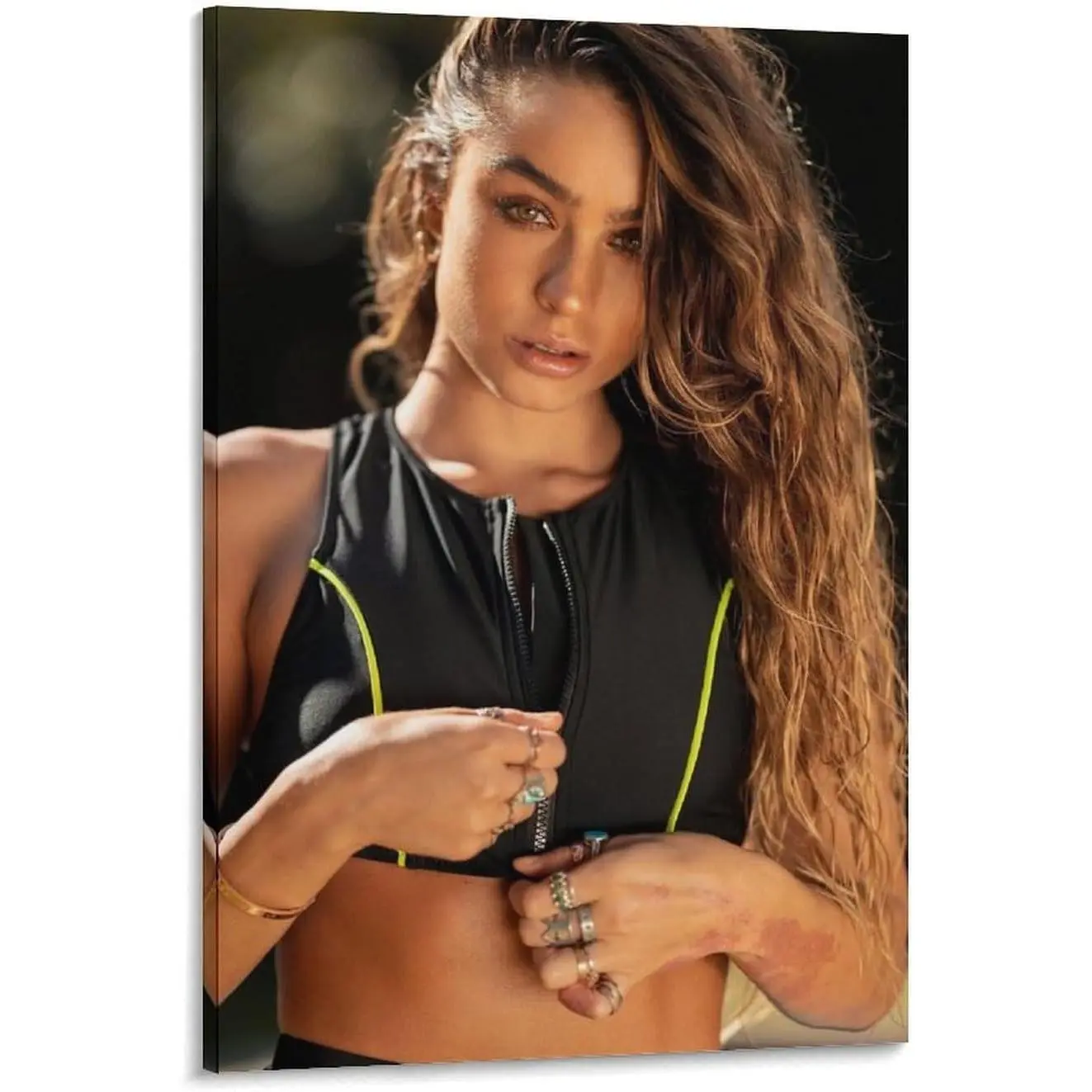 Sommer-Ray Pretty Sexy Poster Canvas Wall Art Print For Room Aesthetic And Decor (24) Poster For Living Room Bedroom Office Decor 12x18inch(30x45cm) Gifts Colorful Ornaments Decoration Artistic Photo Frame-Style