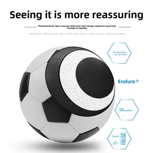 Children's Football No. 4 Student No. 3 Machine Sewn PVC Rubber No. 5 Training Match Football Reinforcement Material Multi-layer Treatment Excellent Elasticity, Synthetic Leather, Natural High Quality Rubber Liner