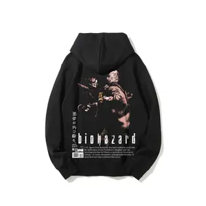 Resident Evil 4 Leon Printed Unisex Casual Hoodie