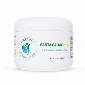 IFastFit Santa Calma Plus Body Care Muscle & Joint Pain Relief Oil, Made in USA, Jumbo Size, 8 oz