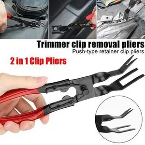 Automotive Push Pin Panel Clip Removal Pliers, Fuel Pipe Fastener Removal Tool, Auto Trim Removal Tool Kit,Pry Tool Set