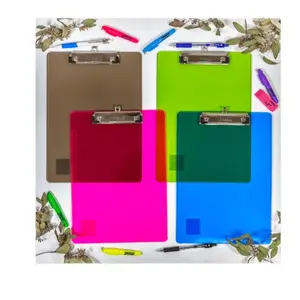 Standard Size Plastic Clipboard w/ Low Profile Clip