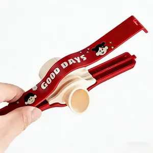 irtight Bag Clips (Pack of 2) – Reusable Sealing Clamps for Snacks, Coffee, Cereals & Chips – Cute Kitchen Organization with a Tight Seal