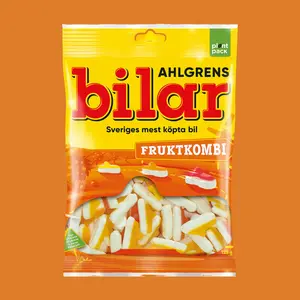 Ahlgrens Fruity Foam Cars