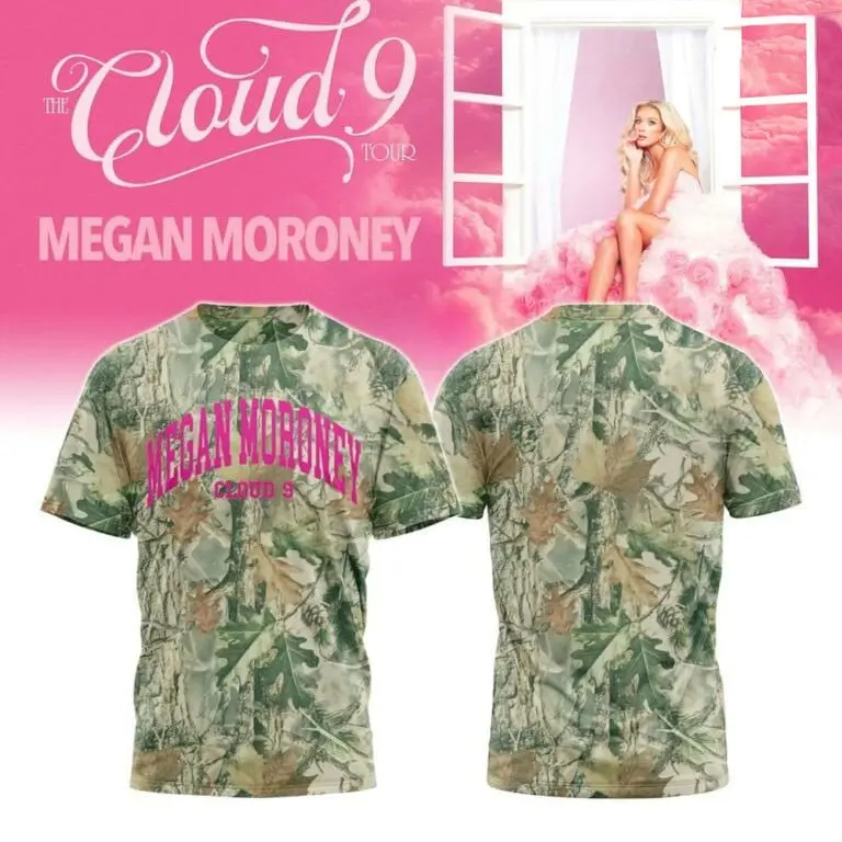 The Cloud 9 Tour 2026 Merch Megan Moroney T-Shirt Country Music Gifts For Concert Fan HG