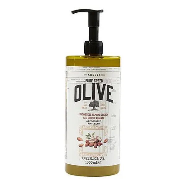 Korres 1 Liter Olive & Almond Cocoon Shower Gel Korres 1 Liter Olive & Almond Cocoon Shower Gel