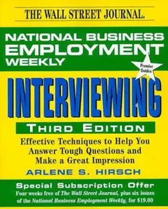 USED-Interviewing, 3e (National Business Employment Weekly Career Guides) by Arlene S. National Busine (Paperback)