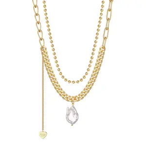 Niche New Original Stacking Double-layer Necklace