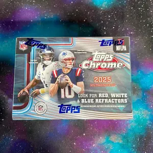 NFL 2025 Topps Chrome Blaster Divisional (1X) Winner