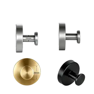 Stainless Steel Suction Cup Hooks, Punch-Free Heavy-Duty Wall Hooks for Bathroom, Kitchen