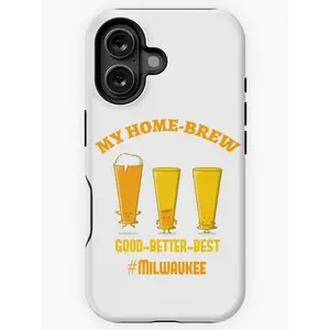 Craft Beer Home Brewing in Milwaukee   iPhone Case for iPhone 16 15 14 13 12 Pro Xs Samsung S24 S23 S22 S21