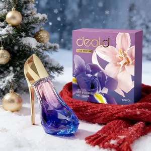 2026 Trending Berry & Vanilla Floral Perfume for Women - deold LOVE PERFUME | Sweet Fruity Scent with Marshmallow Notes | Long Lasting Eau de Parfum 30ml | Affordable Luxury Crystal High Heel Bottle