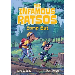 USED-The Infamous Ratsos Camp Out by Lareau, Kara (Hardcover)