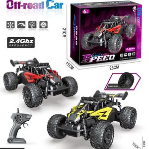 Extreme Off-Road RC Stunt Car 2.4GHz Dual-Control 360° Flips High-Speed Racing 1:18 Scale All-Terrain Remote Control Car for Kids & Adults
