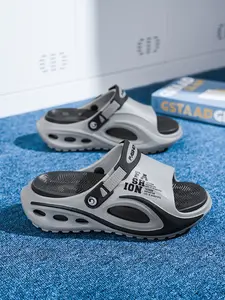 2026 Summer New Men's Reversible Clogs, Thick-soled Heel-increasing Non-slip Sandals With Adjustable Heel Strap, Soft Sole, Breathable, Casual Sports Sandals, Stylish and Versatile for Outdoor Activities, River Trekking, Driving, and Daily Commuting.