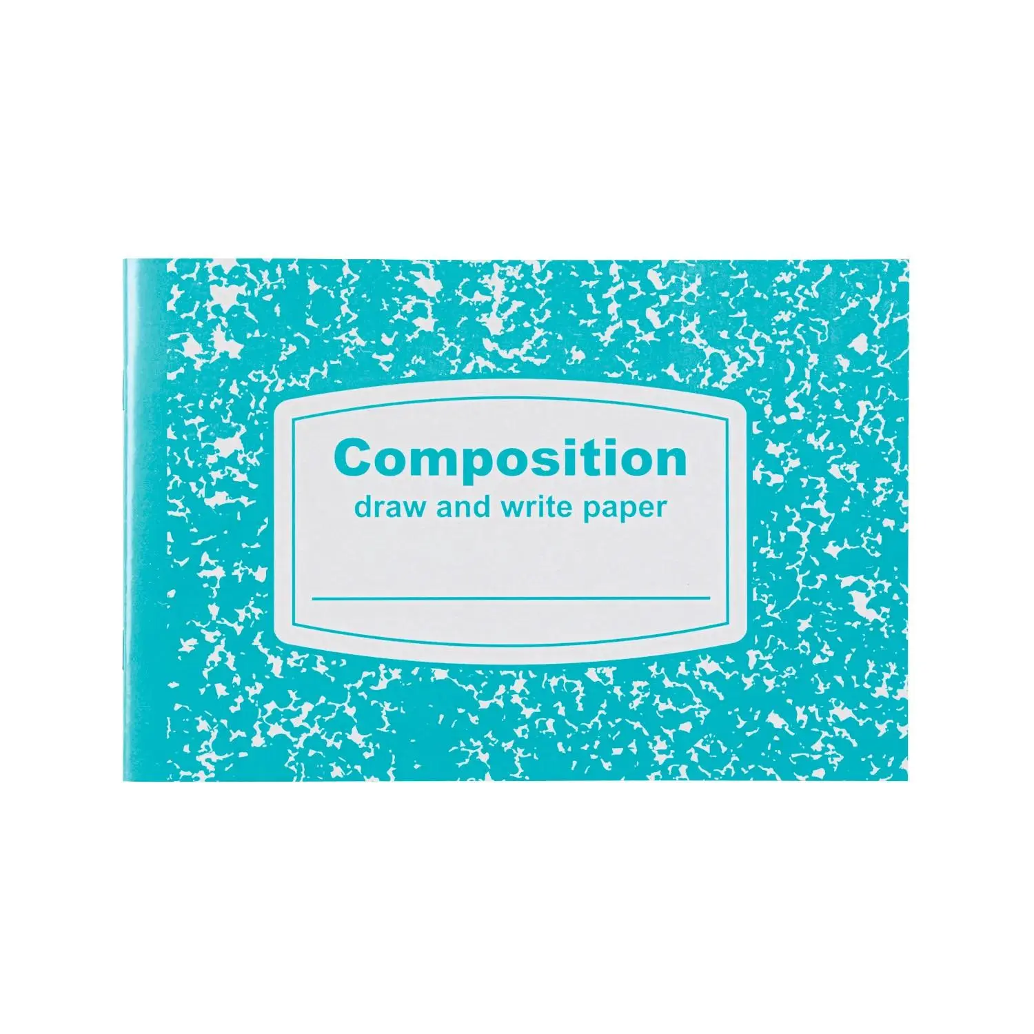 6" x 8" 20 Pg. Draw & Write Half-Sized Composition Books - 12 Pc.