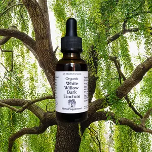 Organic White Willow Bark Tincture - Herbs for Pain Relief