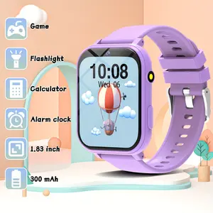 Smart Kids Game Watch with Camera, Album, 18 Educational Games, Calculator, Calendar, LED Light, Durable Gadget Watch, Perfect Holiday Gift!