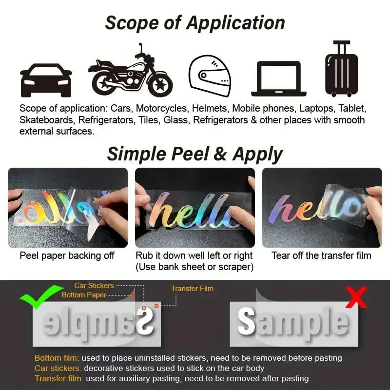 2Pcs Wolf Totem Vinyl Car Decals - Featuring Tribal Tattoo Designs, Self-Adhesive Side Door Wolf Decal, Suitable for SUV, Off-Road Vehicles, Car Hood, Trunk - Glossy Surface, Irregular Shapes, Universal Waterproof Vinyl Sticker, Sticker for Cars