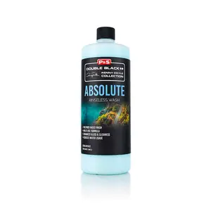 P&S Detail Product Absolute Rinseless Wash – Soap Alternative, Emulsifies Dirt, Softens Water, Safe on Paint, Coatings, Wraps, PPF & Interior Surfaces