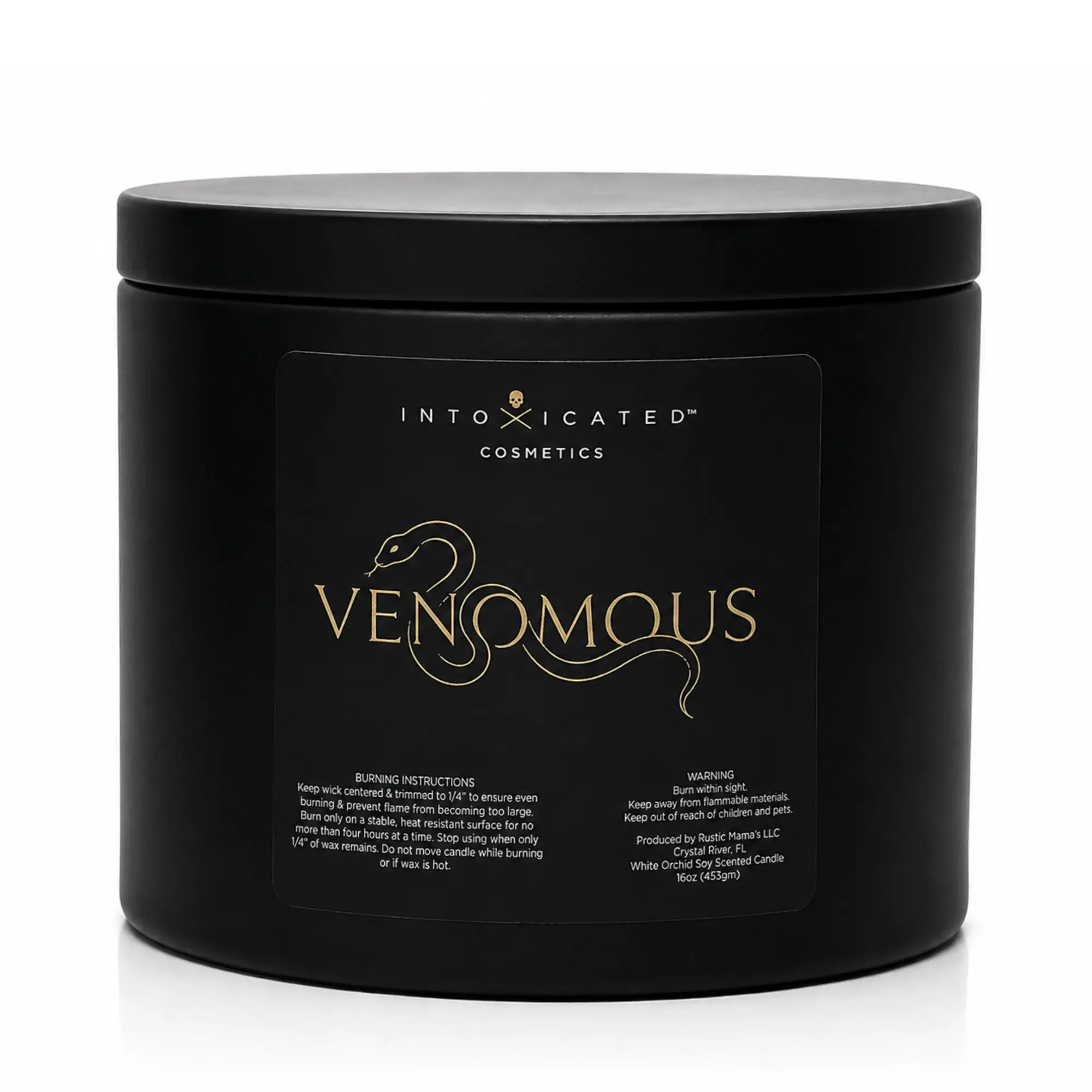 Intoxicated Cosmetics Venomous Candle