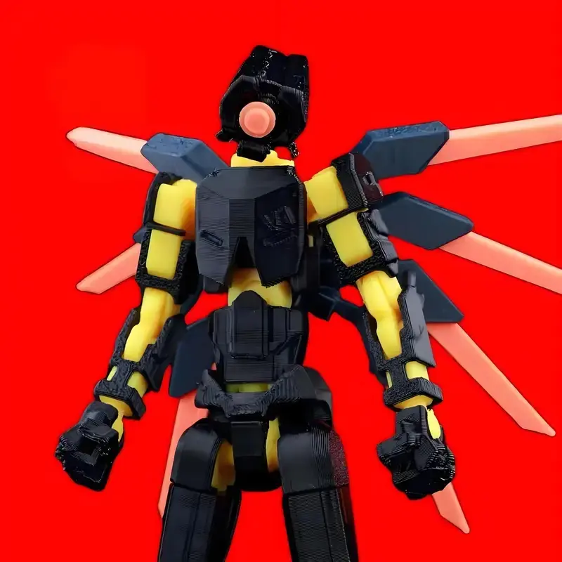 3D Printed Manikin  Ultrakill V1 Series Anime Action Figures Toys  Multi-Joint Mobile Robot Shapeshift Gifts  Model Toys Gift