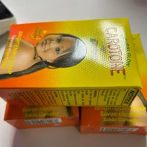 Natural Glow Soap 6.7oz (190g) – Moisturizing with Carrot Extract (Pack of 3)