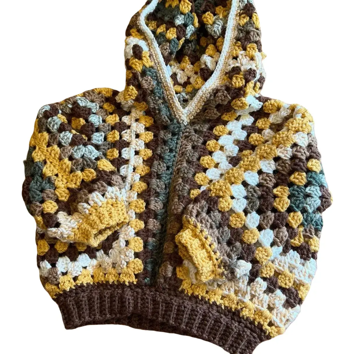 Customized Crochet Hoodie for Women - Stylish Toddler Design - Fit, Womenswear