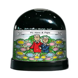 Grandparents, Couple - NTT Personalized Snow Globe