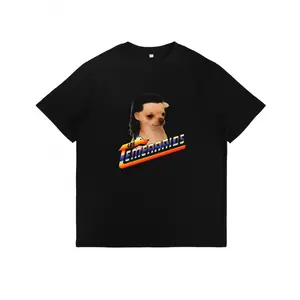 🐕🔥 Los Temerarios Dog Tee – Funny Graphic Cotton Crew Neck for Men & Women, TikTok Viral Trendy Y2K Streetwear, Oversized Pet Lover Shirt, Casual Comfort, Perfect Gift for Dog Fans