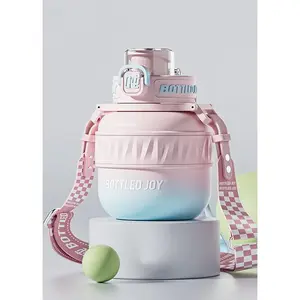 Bottledjoy Ton Ton Bucket Wang Yibo Same Style Large Capacity Insulated Water Cup Outdoor Sports Water Bottle
