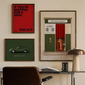 Motivational Text Quotes Car Art Retro Good Quality Prints and Posters Decorative Painting on Canvas Wall Pictures Living Room