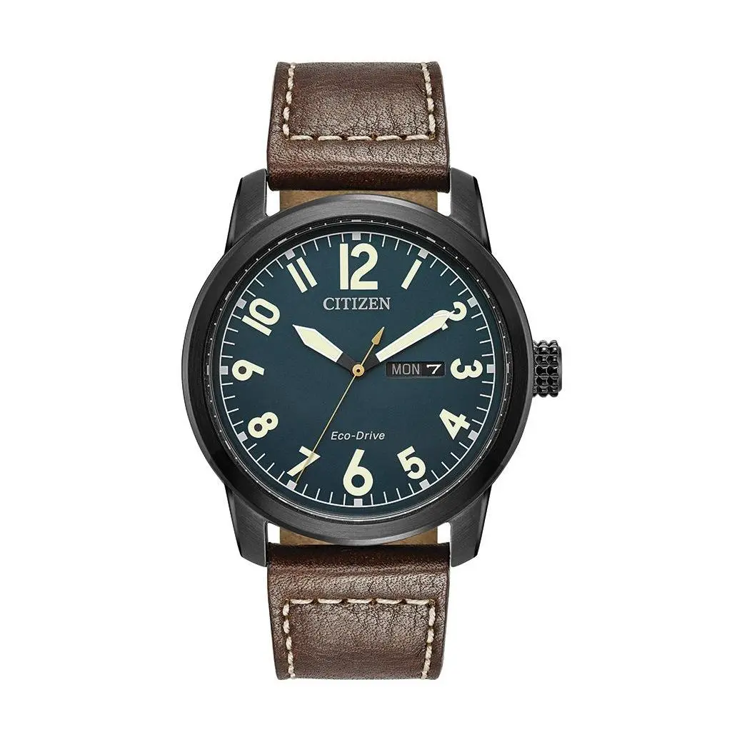 Citizen Men's Eco-Drive Chandler Brown Strap Field Watch Citizen Men's Eco-Drive Chandler Brown Strap Field Watch