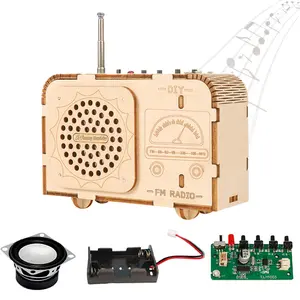 DIY AM FM Radio Kit for Kids Ages 8-14, Build Your Own Radio, STEM Educational Science & Technology Toy, Perfect Gift for Christmas & Birthday, Spring Tok Audio, Radio Player, Handheld Radio