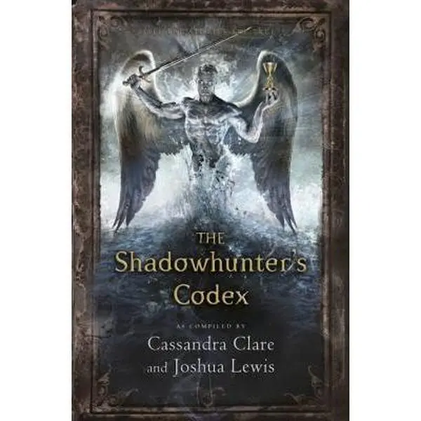 Used Fiction Book - Shadowhunters Codex (Paperback) by Cassandra Clare, English, Best Selling Novels Book Series, Beautifully Illustrated, Very Good Condition