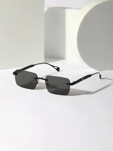 1 Pair Of Unisex Metal Geometric Frame Personalized Fashion Decorative Casual Sglasses Elegant Shades Accessories