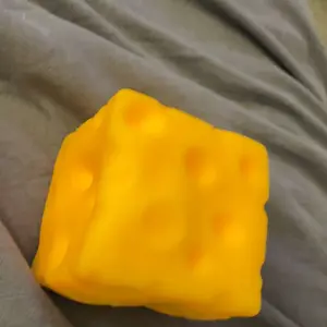 Soft Cheese Block Toy -, Stress Relief Squeeze Toy, Perfect for Play and Relaxation, Model Xinghao Cxq