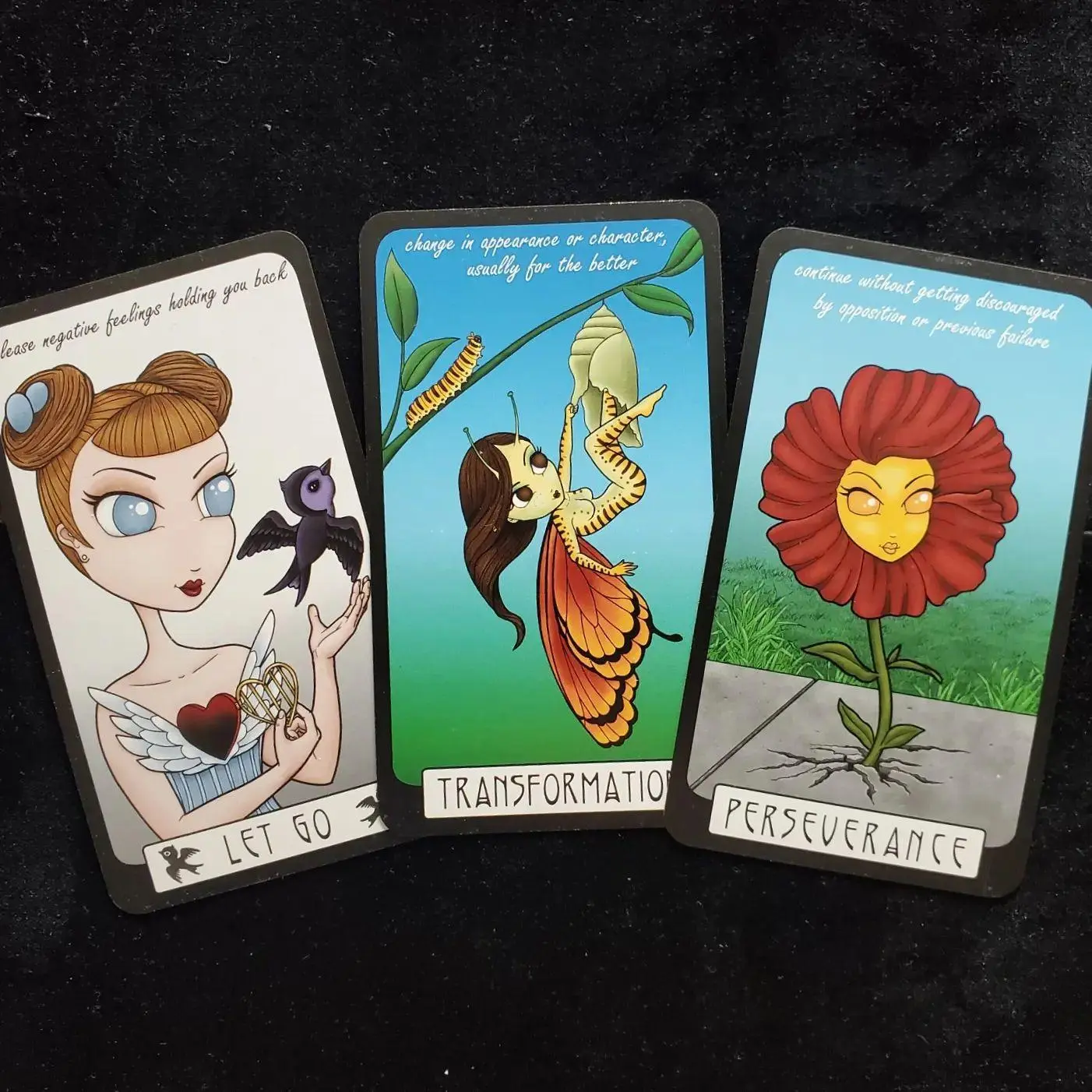 Misha's SIGNED Cute & Creepy Oracle Deck & SIGNED Companion Guide ...