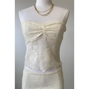 Crochet Lace Tube Top