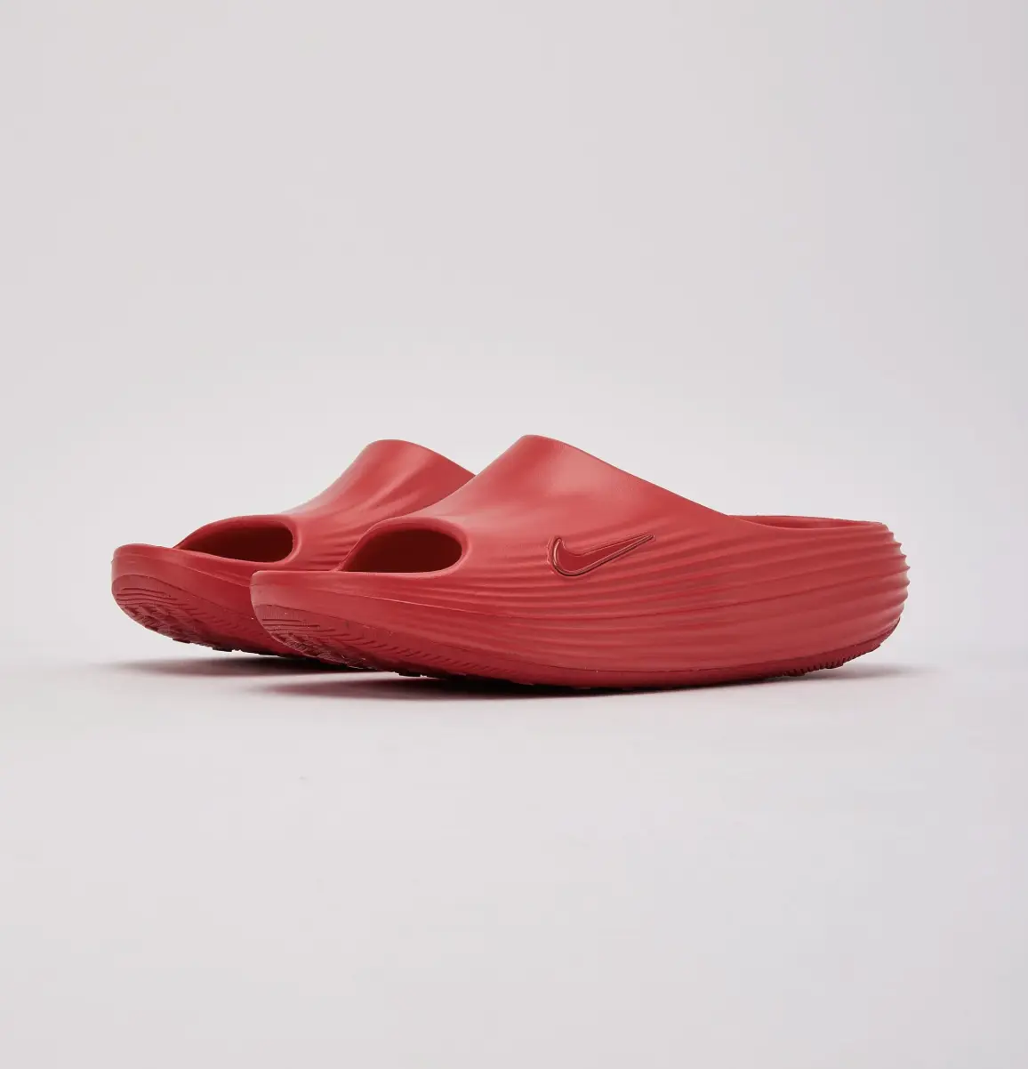 Nike ReactX Rejuven8 Men's Slides in Red SKU: HV4479-601 Footwear Athletic Sandals Slides for Men Men's Shoes Gym Shoes